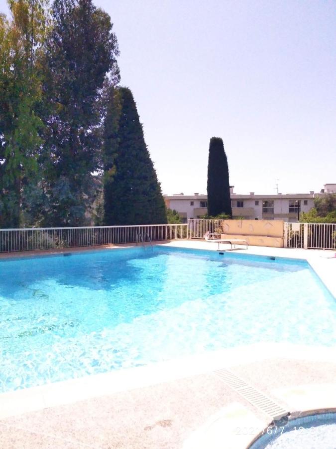 Nice- Gairaut - Jardin Prive- Grand F1 Lumineux-Piscine Collective Eksteriør billede