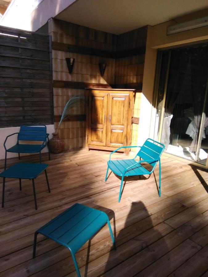 Nice- Gairaut - Jardin Prive- Grand F1 Lumineux-Piscine Collective Eksteriør billede