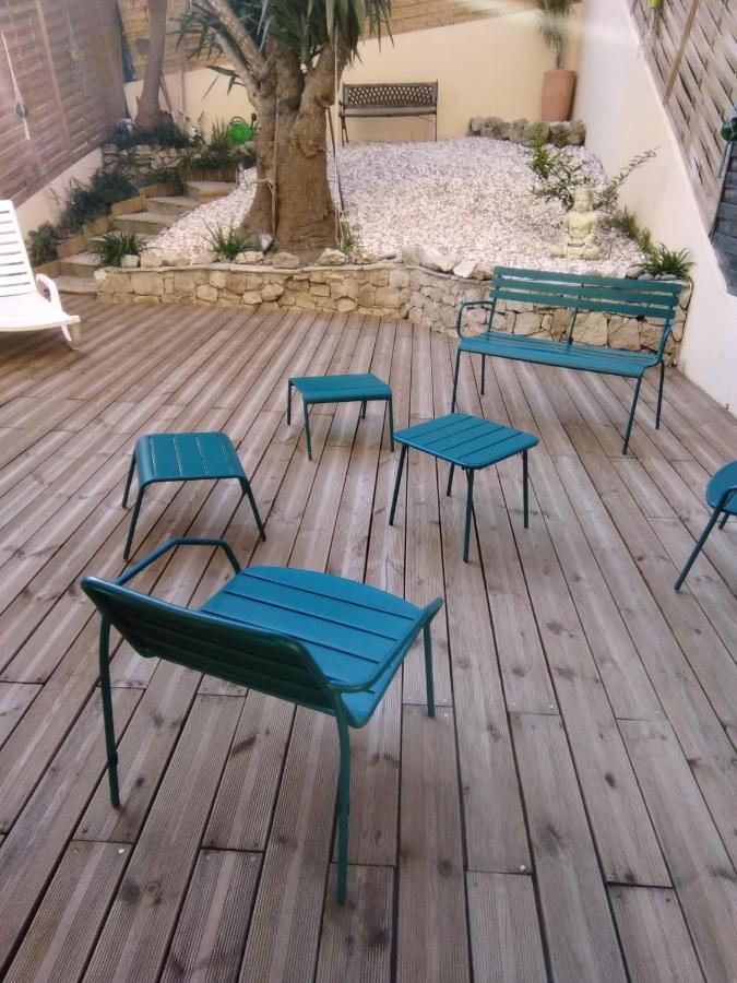 Nice- Gairaut - Jardin Prive- Grand F1 Lumineux-Piscine Collective Eksteriør billede